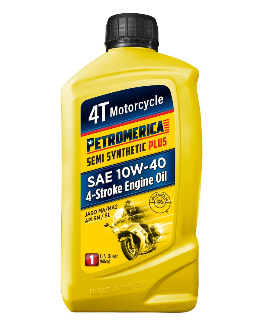 Petromerica 4T Semi Synthetic PLUS 10W-40 Motorcycle Engine Oil